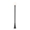 Z-Lite Laurent Outdoor Post Mounted Fixture, 1-Light, 12 In.W x 109.75 In.H, Black/Opal 597PHB-519P-BK - alternate 1